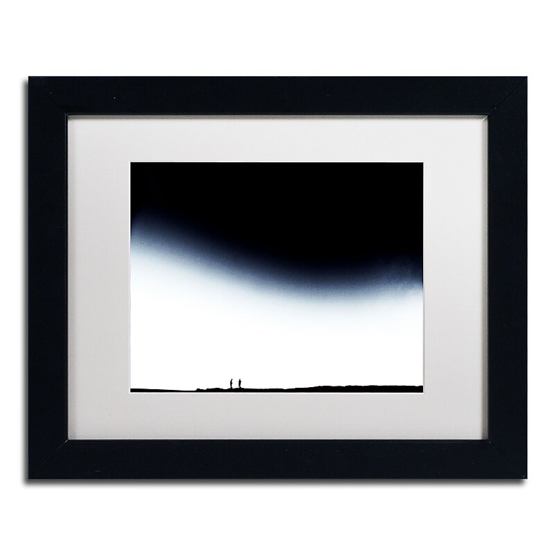 Trademark Fine Art BC0151-B1114MF The Story of Us by Beata Czyzowska Young 11x14 FRM Art, WHT MTD image 1