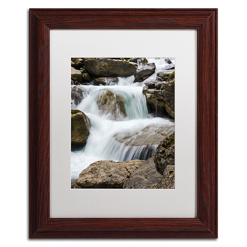 Trademark Fine Art PSL0296-W1114MF A Very Long Story by Philippe Sainte-Laudy 11x14 FRM Art, WHT MTD image 1