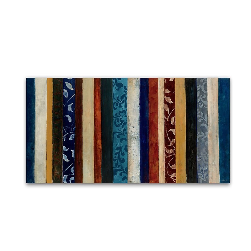 Trademark Fine Art WAP0096-C2447GG "Strata V" by Cheryl Warrick 24" x 47" Frameless Art image 1