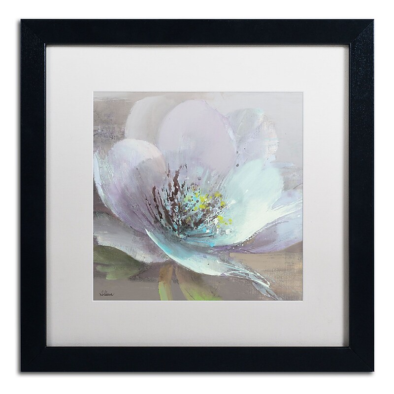 Trademark Fine Art WAP0089-B1616MF "Jump III" by Albena Hristova 16" x 16" Framed Art, White Matted image 1