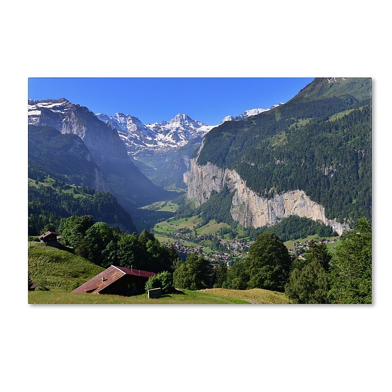 Trademark Fine Art PSL0308-C3047GG The Morning Silence by Philippe Sainte-Laudy 30x47 FRMLS Art image 1