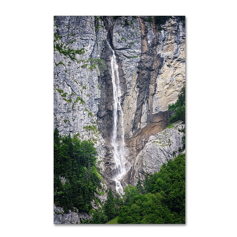 Trademark Fine Art PSL0324-C1219GG 'The Power of Water by Philippe Sainte-Laudy 19x12 FRMLS Art image 1
