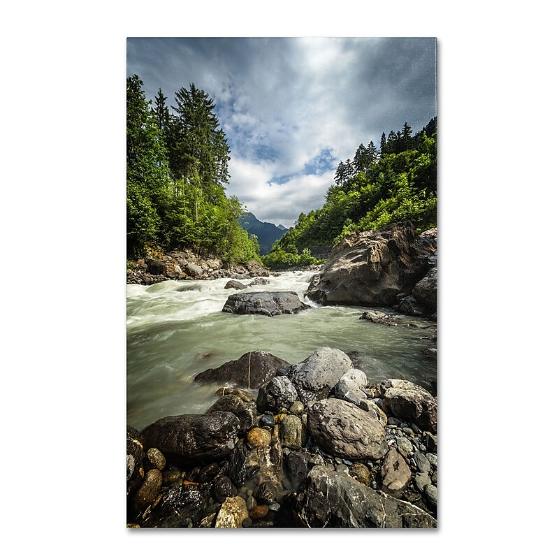 Trademark Fine Art PSL0328-C1624GG "Waterland" by Philippe Sainte-Laudy 24" x 16" Frameless Art image 1