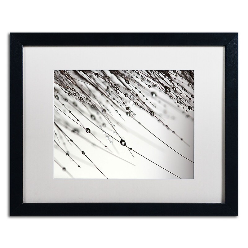 Trademark Fine Art BC0124-B1620MF "Her Wishes" by Beata Czyzowska Young 16" x 20" FRM Art, WHT MTD image 1