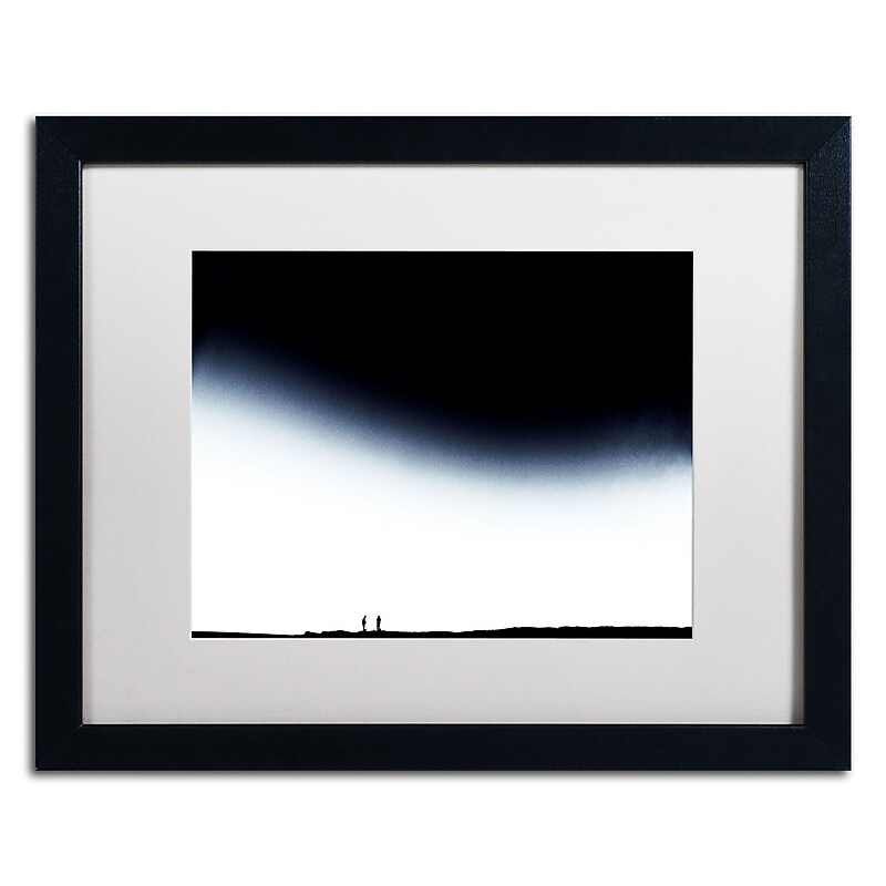 Trademark Fine Art BC0151-B1620MF The Story of Us by Beata Czyzowska Young 16x20 FRM Art, WHT MTD image 1