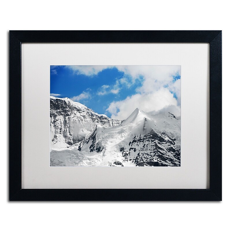 Trademark Fine Art PSL0304-B1620MF "Ethereal" by Philippe Sainte-Laudy 16" x 20" Framed Art, WHT MTD image 1