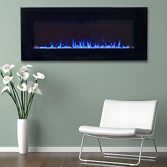 Northwest 80-2000A-42 LED Fire and Ice Electric Fireplace with Remote; 42"