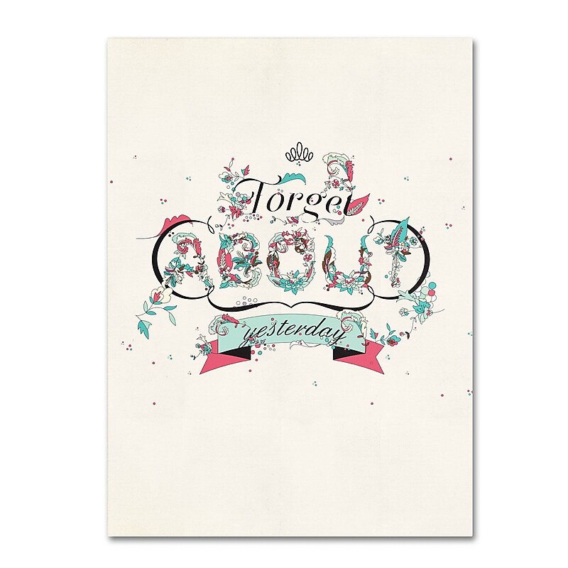 Trademark Fine Art ALI0601-C1419GG "A New Day" by Kavan & Co 19" x 14" Frameless Art image 1
