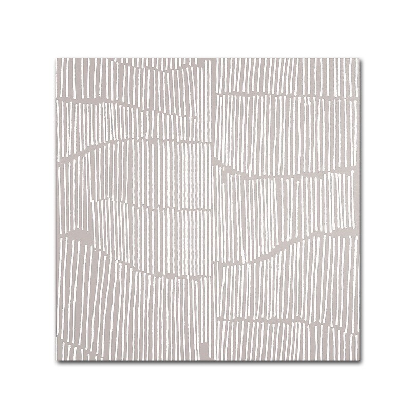 Trademark Fine Art ALI0617-C3535GG "Spaces Between I" by Kavan & Co 35" x 35" Frameless Art image 1