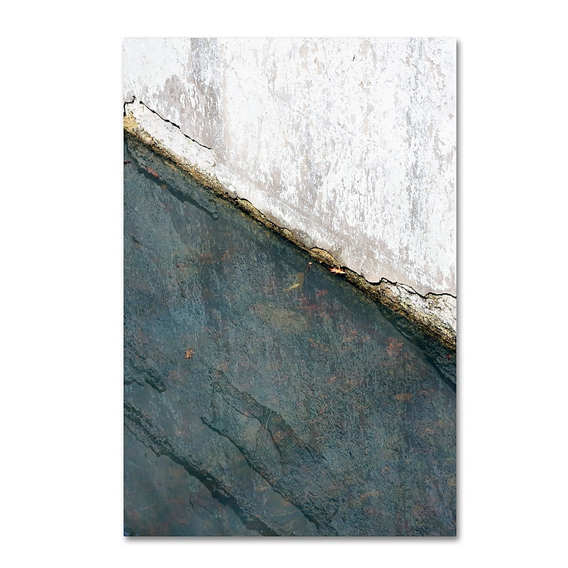 Trademark Fine Art KS0183-C3047GG "Lock Abstract" by Kurt Shaffer 47" x 30" Frameless Art image 1