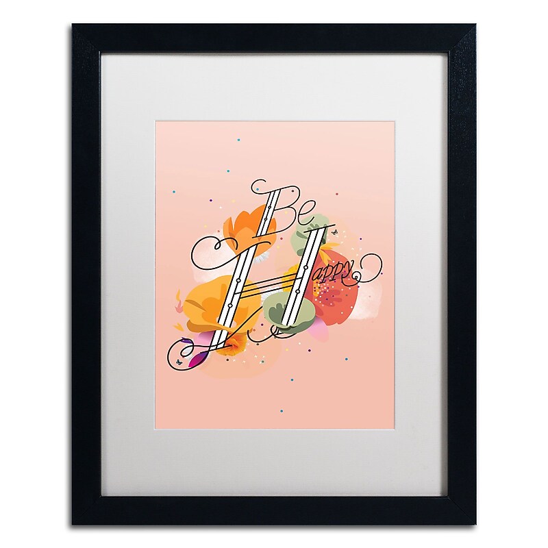 Trademark Fine Art ALI0622-B1114MF "The Reminder" by Kavan & Co 14" x 11" Framed Art, White Matted image 1