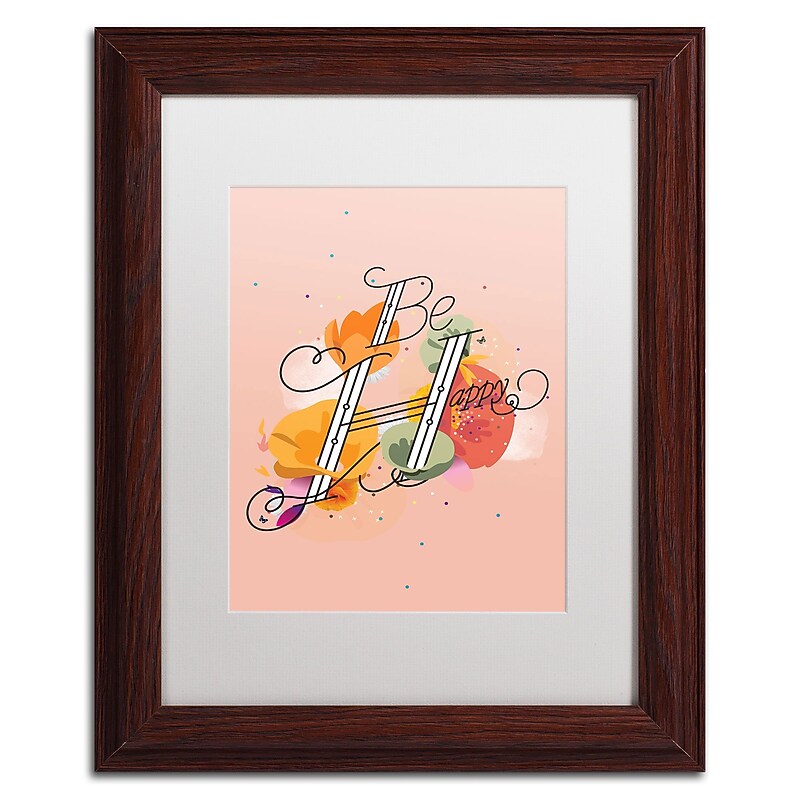 Trademark Fine Art ALI0622-W1114MF "The Reminder" by Kavan & Co 14" x 11" Framed Art, White Matted image 1