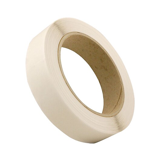 Staples Double Sided Paper Tape, 1/2" x 36 yd White 9.9 mil (12412P