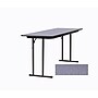 Correll 72-inch Wood, Steel & Plastic High-Pressure Folding Seminar Table, Gray Granite~#|#~m002062931_sc7