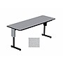 Correll 60" Metal & Laminate Panel Leg Folding Table, Gray Granite (SP2460PX-15)~#|#~m002062935_sc7