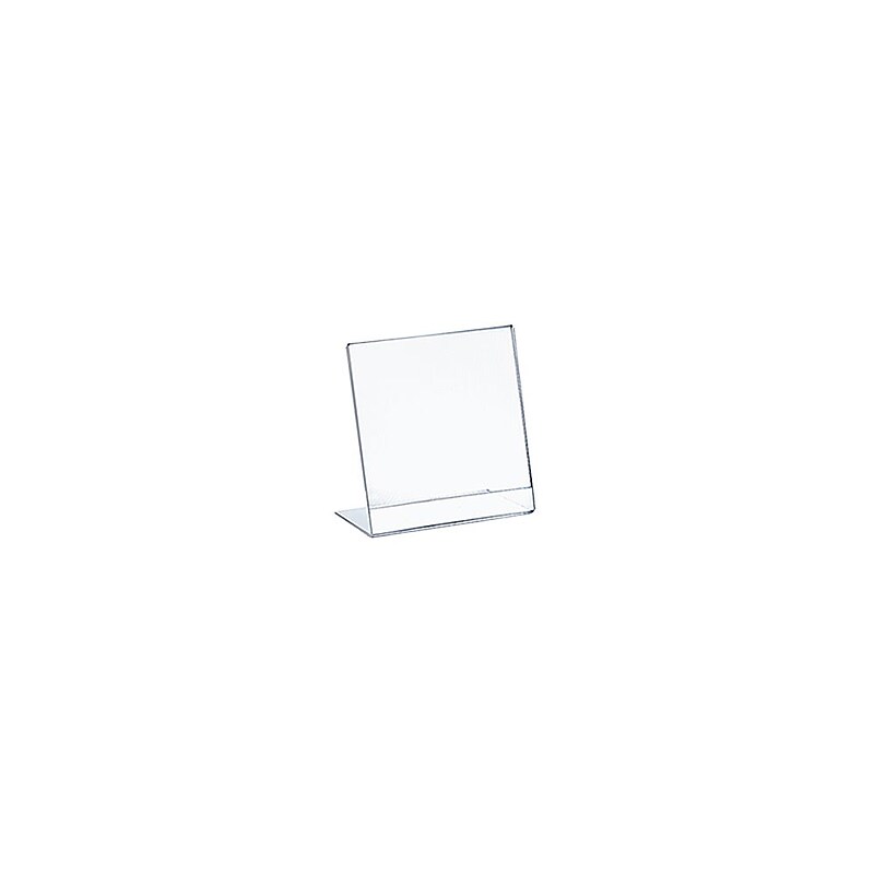 Azar Displays L-Shape Plastic Sign Holders 10/Pack image 1