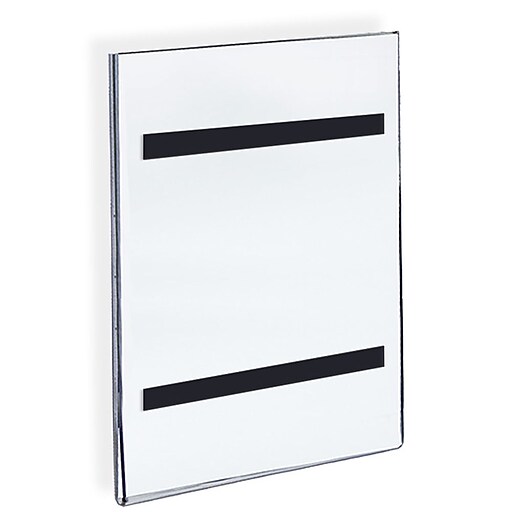 Azar Displays Sign Holder with Tape, 10/Pack Staples