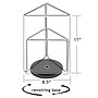 Azar Sign Holder, 8.5" x 11", Vertical, Clear Acrylic (193732)~#|#~m002063736_sc7