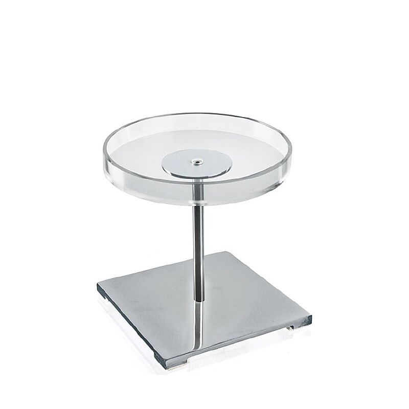 Azar Displays Acrylic & Chrome Counter Disc Display image 1