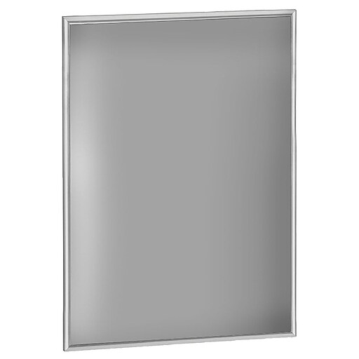 Azar Displays Poster Holder, 30"W x 40"H, Silver Aluminum (300230SLV
