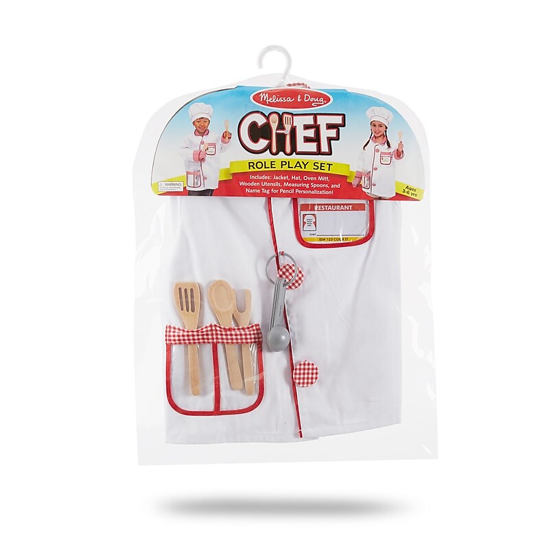 Melissa & Doug Chef Role Play Costume (MS4838) image 1
