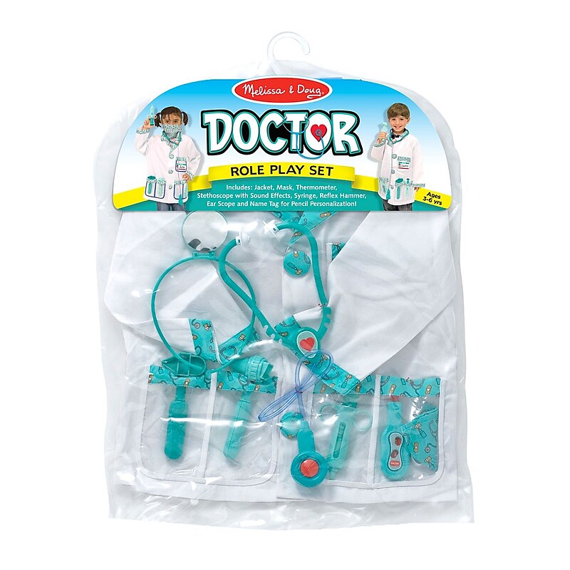 Melissa & Doug Doctor Role Play Costume Set (MS4839) image 1