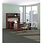 Bush Business Furniture Westfield 72"W Bow Front Desk, Mahogany (WC36746)~#|#~m002065154_sc7
