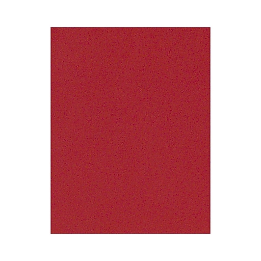 Basic RED Card Stock Paper - 8.5 x 11 - 100lb Cover (270gsm) - 100 PK