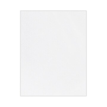 8.5 x 11 Regular Paper Size White Linen Textured 80Lb. Card Stock - 250  Sheets