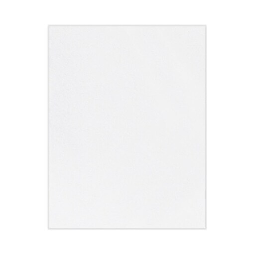 LUX 80 lb. Cardstock Paper, 8.5" x 11", Bright White, 500 Sheets/Pack