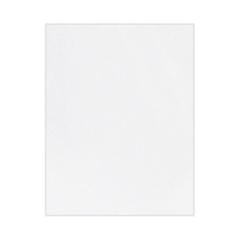 LUX 8.5" x 11" Specialty Paper 28 lbs., 50 Brightness, Bright White, 250 Sheets/Ream, /Pack (81211-P-03-250) image 1