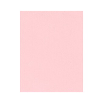 LUX 100 lb. Cardstock Paper, 8.5" x 11", Candy Pink, 50 Sheets/Pack (81211-C-23-50)