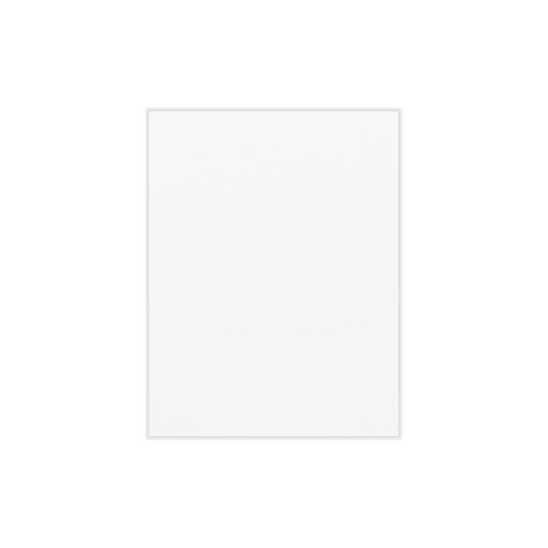 LUX 105 lb. Cardstock Paper, 8.5" x 11", Crystal Metallic, 50 Sheets/Pack (81211-C-30-50) image 1