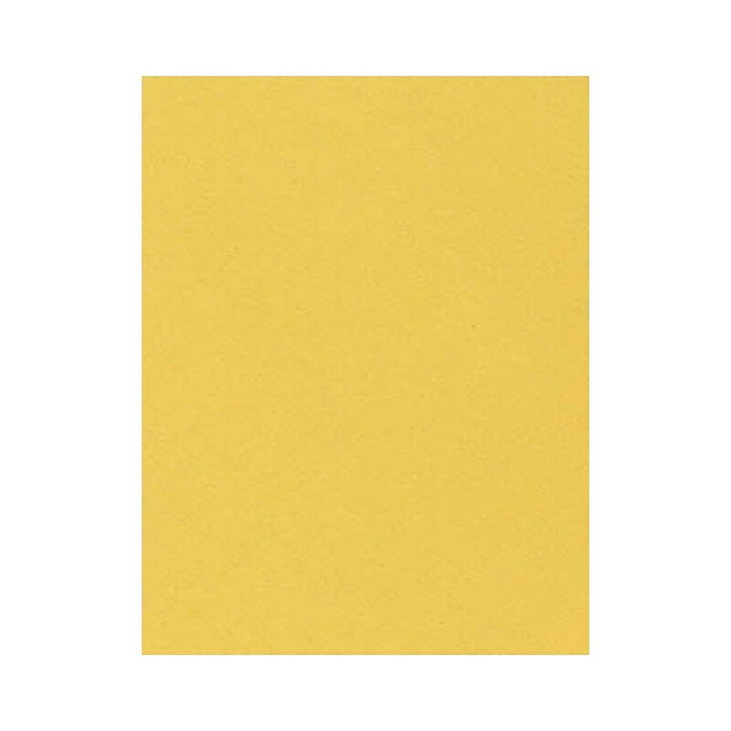 LUX 8.5" x 11" Color Business Paper, 24 lbs. Goldenrod, 50 Sheets/Pack (81211-P-43-50) image 1