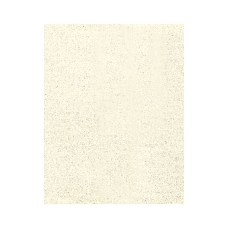 LUX Linen 100 lb. Cardstock Paper, 8.5" x 11", Natural Linen, 50 Sheets/Pack (81211-C-59-50) image 1