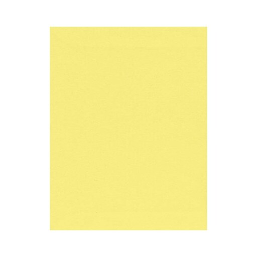  LUXPaper 8.5 x 11 Paper, Letter Size, Pastel Canary Yellow, 60lb. Text