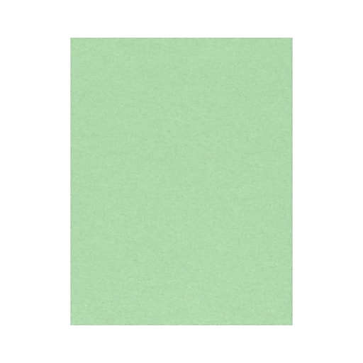 LUX 8.5" x 11" Business Paper, 60 lbs., Pastel Green, 50 Sheets/Pack