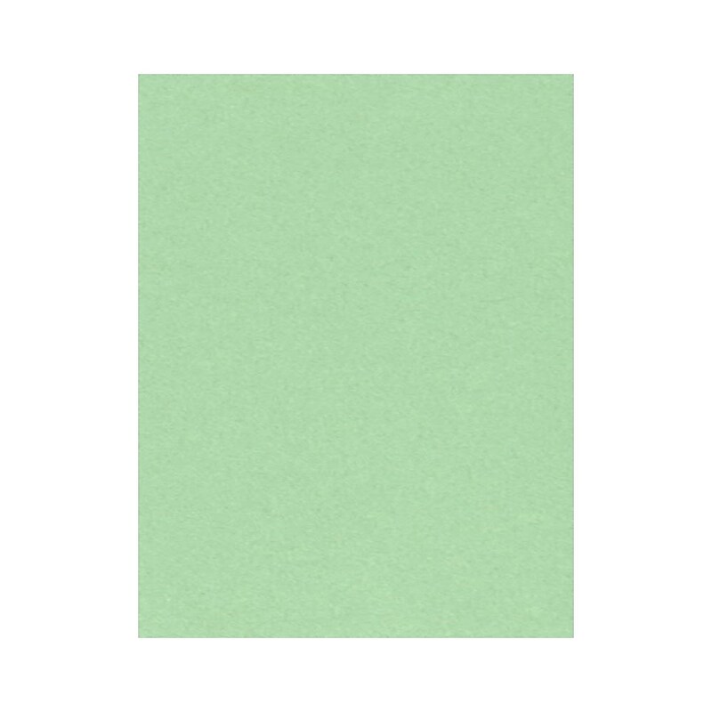 LUX 8.5" x 11" Color Business Paper, 24 lbs. Pastel Green, 50 Sheets/Pack (81211-P-67-50) image 1