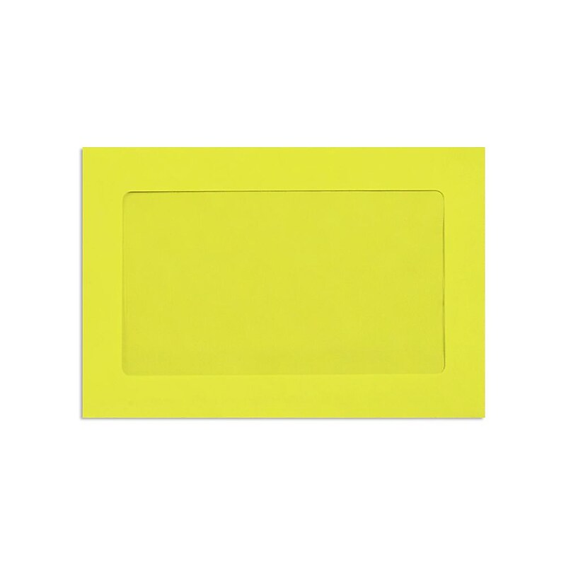 Lux Window Envelopes, Citrus 6 x 9 inch 50/Pack image 1