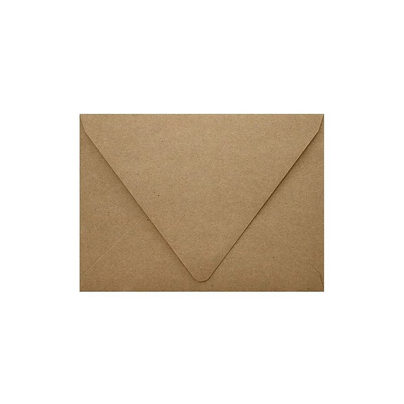 Lux Contour Flap, 5.25 x 7.25 inch A7 Invitation Envelopes 500/Pack image 1