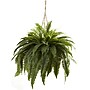 Nearly Natural 6788 Double Giant Boston Fern Hanging Basket 29 x 36 inch, Green~#|#~m002084854_sc7