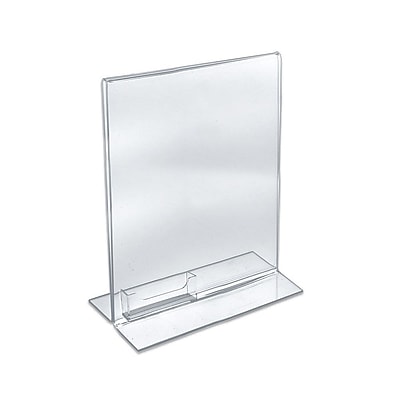 1/5/10x Business Card Dispenser Holder Shelf Display Clear Desktop Plastic Stand