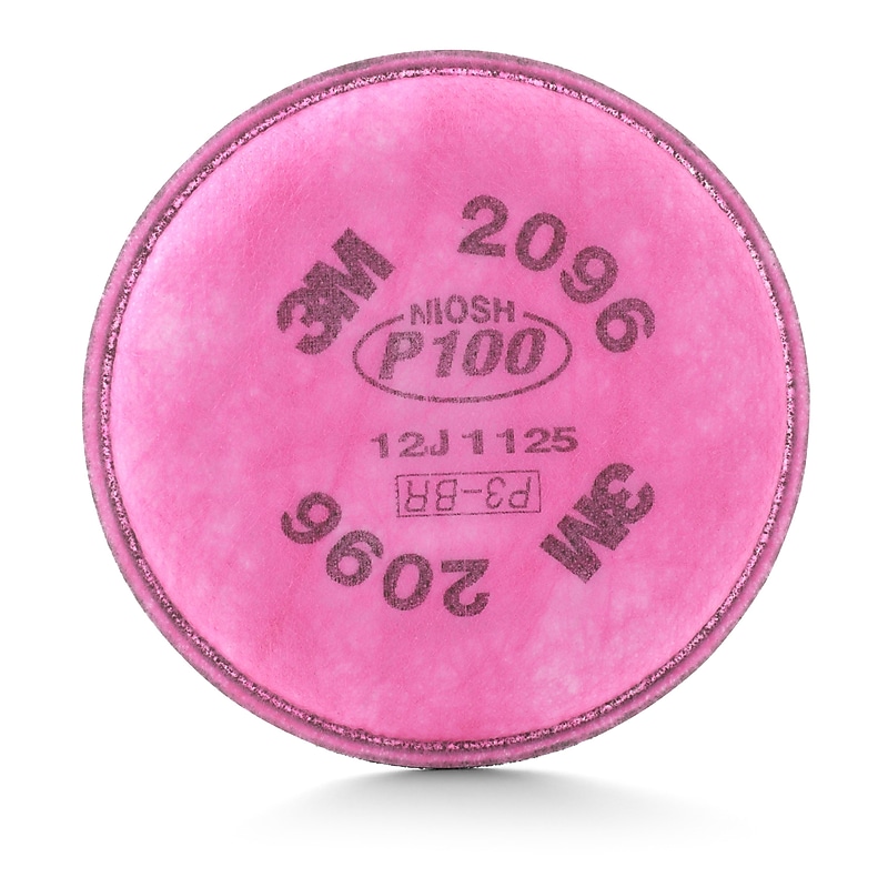 3M™ Particulate Filter, P100, Acid Gases, 2/PK image 1