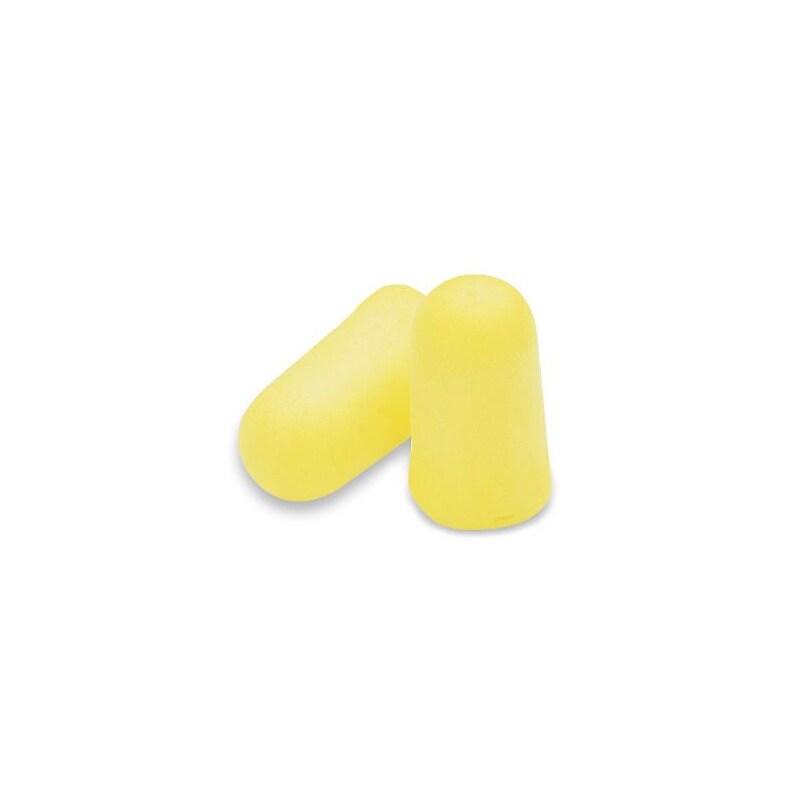3M Occupational Health & Env Safety Taperfit Uncorded Earplugs, NRR 32 dB, Yellow, 200/Box (3121221) image 1