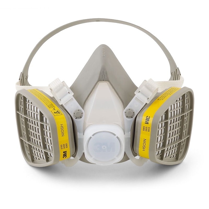 3M™ Half Facepiece Respirator, Organic Vapors/Acid Gases, Medium image 1