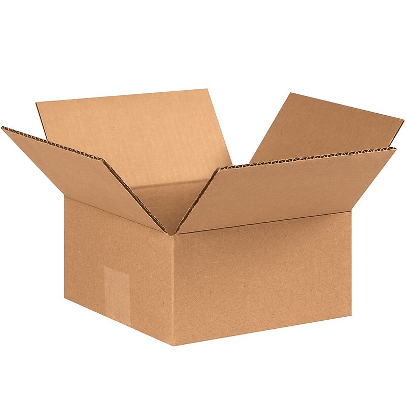 7" x 7" x 3" Shipping Boxes, 25/Bundle (773) image 1
