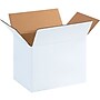 11.25" x 8.75" x 8" Corrugated Boxes, White, 25/Bundle (1188SCW)~#|#~m002123394_sc7