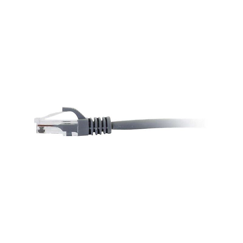 10ft Cat6 Snagless Unshielded Network Patch Cable - Gray image 1