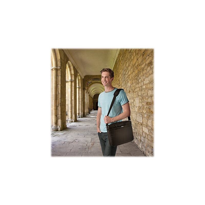 Kensington Laptop Messenger, Black Mesh (K62618WW) image 1