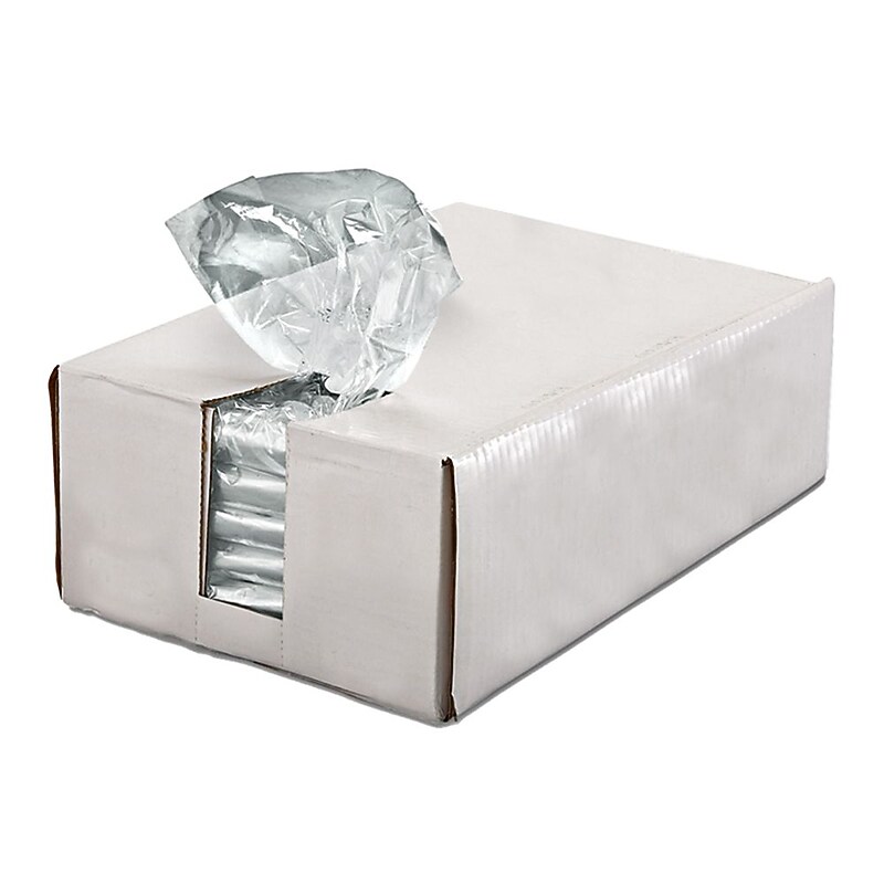 Azar Displays 8"H x 4"W x 18"D Polyethylene Food Bag, Clear, 1000/Case (BAG-8X4X18) image 1